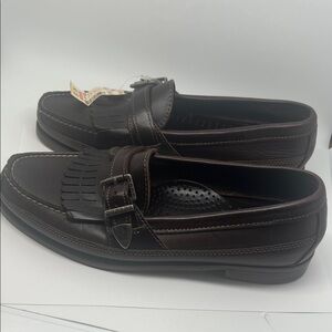 Dexter Dark Brown Leather Loafers